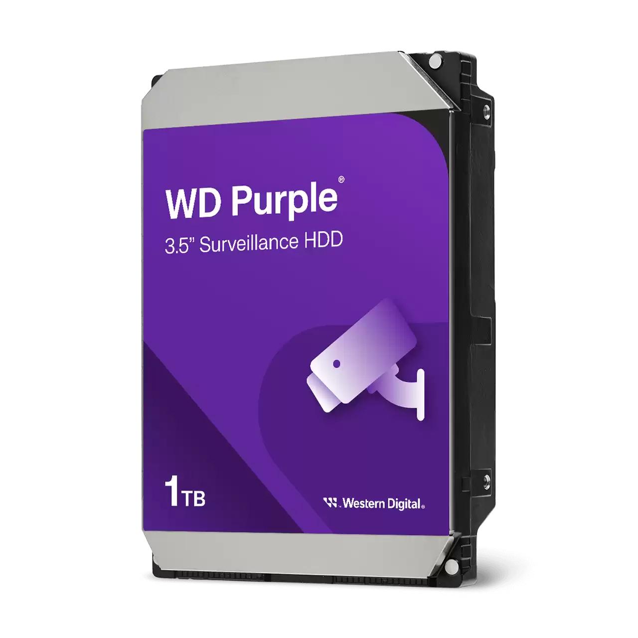 WESTERN DIGITAL PURPLE (WD10PURZ) 1TB 3.5 INC 64MB SATA3 7/24 GÜVENLİK HARDDISK