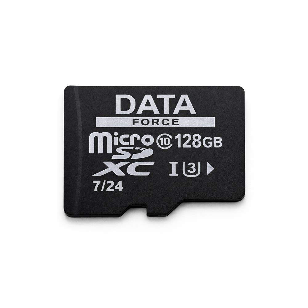 DATAFORCE 128GB U3/CL10 7/24 SURVEILLANCE 100/50MBS HAFIZA KARTI