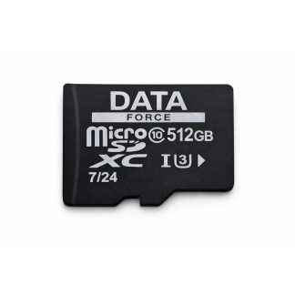 DATAFORCE 512GB U3/CL10 7/24 SURVEILLANCE 100/50MBS  HAFIZA KARTI