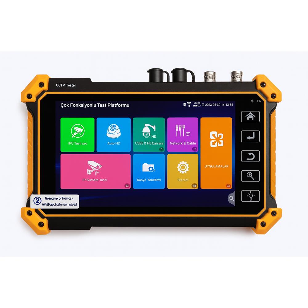 DATAFORCE V58-S CCTV-IP-FİBER TEST CİHAZI + KABLO BULUCU