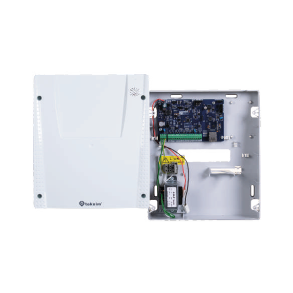 Teknim TSP-5208N Ethernet Modülü 8+8 Zonlu Alarm Paneli, Keypad Hariç