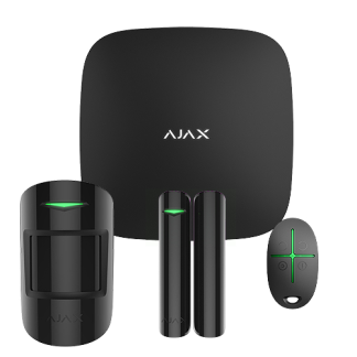AJAX (20287) STARTERKIT KABLOSUZ ALARM BAŞLANGIÇ SETİ (SİYAH)