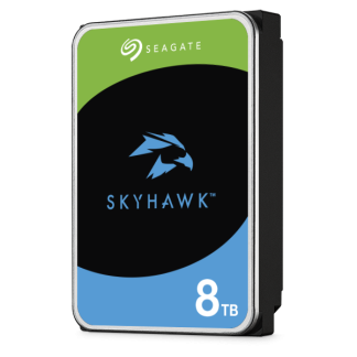 SEAGATE SKYHAWK 8 TB 256MB SATA3 180TB/Y RV 7/24 (ST8000VX010)