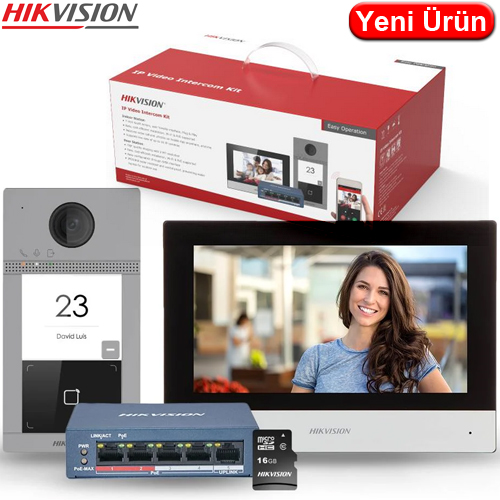 HIKVISION (DS-KIS604-S) IP INTERKOM SET