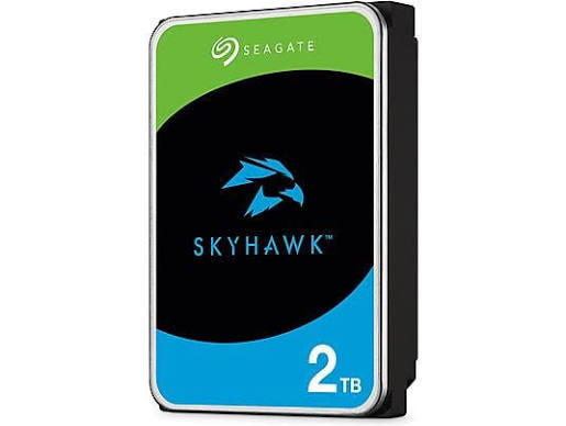 SEAGATE SKYHAWK 2 TB 256MB SATA3 180TB/Y 7/24 (ST2000VX017)