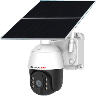 Eurocam EC-IP-SL-7/24-6330 2MP 4G Dış Mekan Güneş Enerjili PT Güvenlik Kamerası - Renkli Gece Görüş, İnsan Algılama, 30.000 mAh Batarya