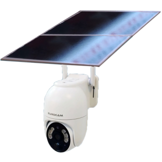 Eurocam EC-IP-SL-7/24-6290 2MP 4G Dış Mekan Güneş Enerjili PT Güvenlik Kamerası - Renkli Gece Görüş, İnsan Algılama, 15.000 mAh Batarya