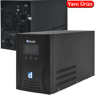 Dotvolt VOLT-LN-PLUS-3000VA 3000 VA Line Interactive Kesintisiz Güç Kaynağı UPS (4×12V 7Ah, 5-15 dakika)