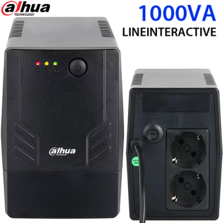 Dahua PFM3350-1000 1000 VA Line Interactive Kesintisiz Güç Kaynağı UPS (1×12V 9Ah, 5-15 dakika)