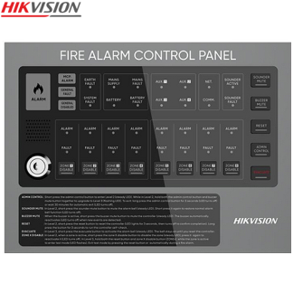 Hikvision HF-C108 8 Zone Konvansiyonel Yangın Alarm Paneli