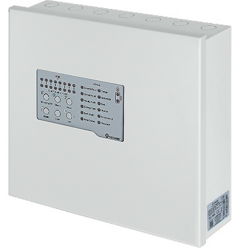 Teknim TFP-4408 8 Bölgeli Metal Kasa Konvansiyonel Yangın Alarm Paneli