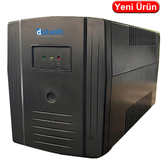 Dotvolt VOLT-LN-1500VA 1500 VA Line Interactive Kesintisiz Güç Kaynağı UPS (Asansör UPS) (2×12V 9Ah, 5-15 dakika)