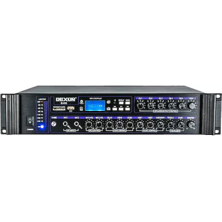 Dexun D-400 500W USB/SD/RCA/BT 6 Bölgeli Trafolu Stereo Anfi