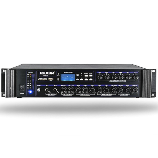 Dexun D-500 700W USB/SD/RCA/BT 6 Bölgeli Trafolu Stereo Anfi