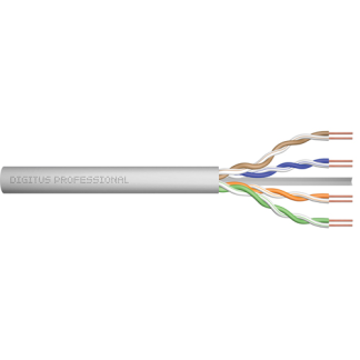 Digitus DK-1613-VH-5 CAT6 U/UTP 23 AWG LSZH Network Kablosu Gri (500 m)