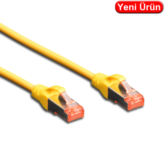 Digitus DK-1617-010-Y CAT6 UTP LSZH Patch Kablo 1 m Sarı – 5'li Paket