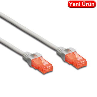 Digitus DK-1617-020 CAT6 UTP LSZH Patch Kablo 2 m Gri – 5'li Paket
