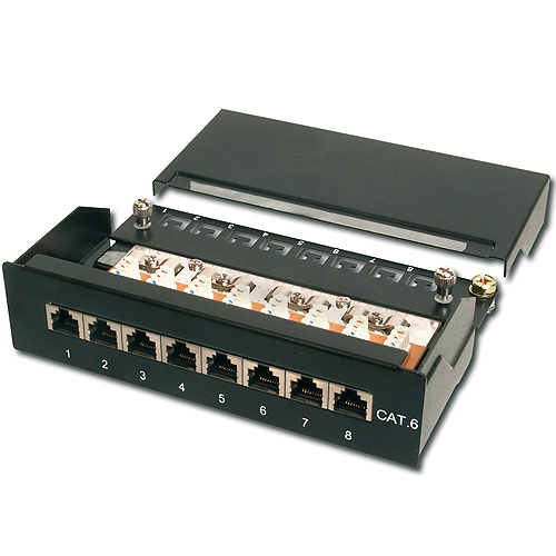 Digitus DN-91608SD CAT6 8 Port Masaüstü Patch Panel