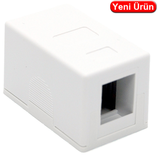 Digitus DN-93731 1 Port Sıva Üstü Keystone Kutusu – 10'lu Paket