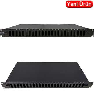 Digitus DN-96211-QL 24 Port SC Duplex 1U Fiber Patch Panel