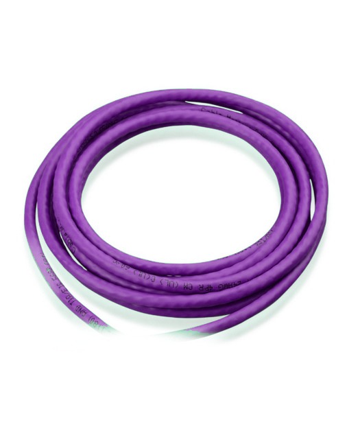 HCS H6A-00432-DP9-FA00 CAT6A U/FTP LSOH Network Kablosu Mor (500 m)