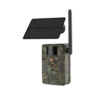 Inox 222 4MP 4G Güneş Enerjili Fotokapan Kamera - GPS, Black LED
