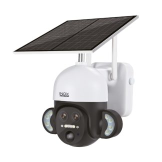 Inox 235 2x3MP 4G Dış Mekan Güneş Enerjili PT Güvenlik Kamerası - 2 Lensli, 12x Dijital Zoom
