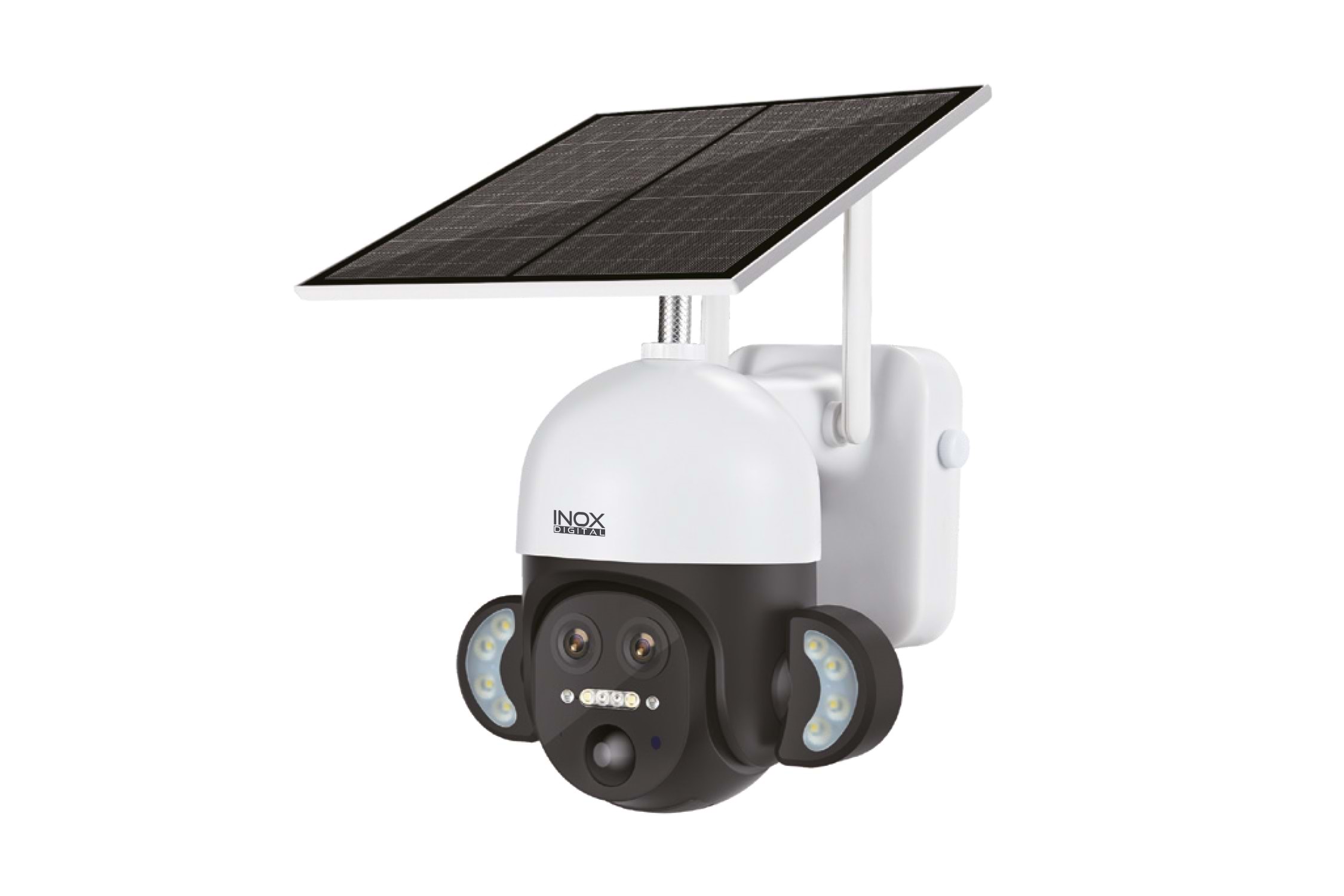 Inox 235 2x3MP 4G Dış Mekan Güneş Enerjili PT Güvenlik Kamerası - 2 Lensli, 12x Dijital Zoom