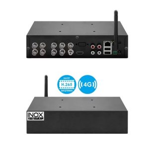 Inox 3408 8 Kanal Mobil DVR (Araç Kayıt Cihazı) - 4G Modül Destekli