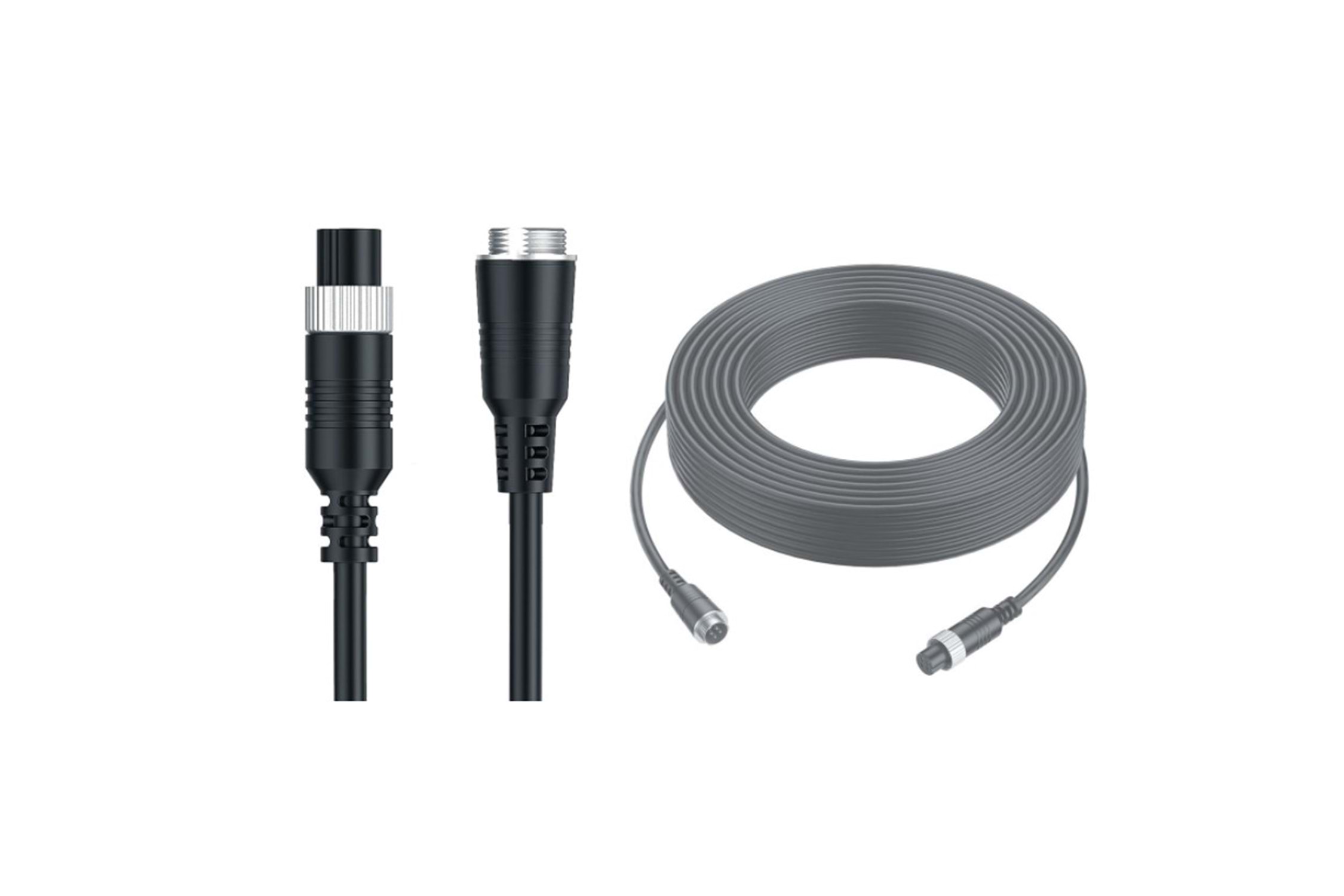 Inox 4 Pin Aviation Araç Kamera Kablosu 10 Metre