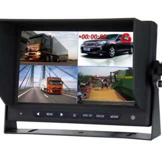 Inox 9038 7" AHD 4 Kanal Kayıtlı Quad Araç Monitörü - SD Kart