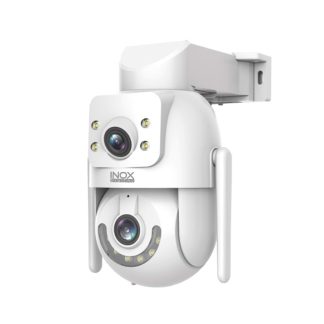 Inox X116 Wi-Fi Dış Mekan PT Güvenlik Kamerası - 2 Lensli (1 Sabit + 1 Hareketli), Renkli Gece Görüş