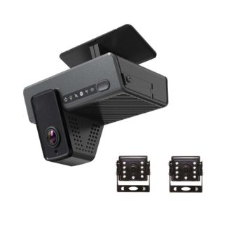 Inox X610 4G GPS'li 4 Kanal Araç Kamera Sistemi - ADAS / DMS, Yüz Tanıma, SOS Butonu