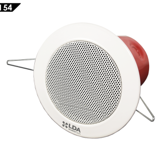 LDA CH-32TN EN 54-24 3" Metal Tavan Hoparlörü 6W (100V)