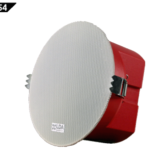 LDA NB-50TN EN 54-24 5" Çerçevesiz Tavan Hoparlörü 6W - IP54 (Islak Alan)