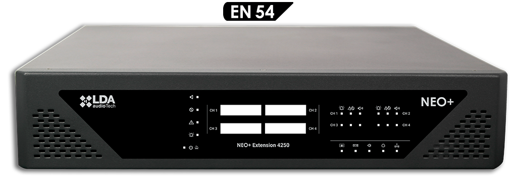 LDA NEO 4250-E+ Genişleme Ünitesi - 4 Kanal 1000W (NEO+ Sistemi)