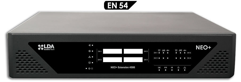 LDA NEO 4500-E+ Genişleme Ünitesi - 4 Kanal 2000W (NEO+ Sistemi)