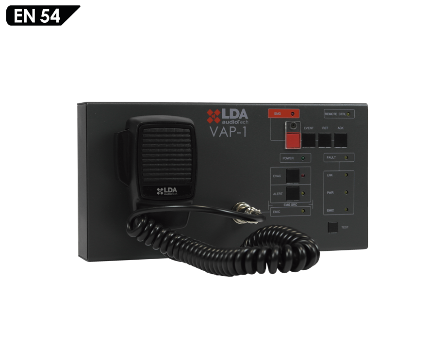 LDA VAP-1 EN 54-16 Acil Anons Paneli (İtfaiye Mikrofonu)