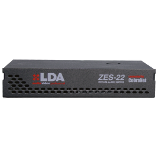 LDA ZES-22 4 Kanal Ses / Ethernet Dönüştürücü (Cobranet)