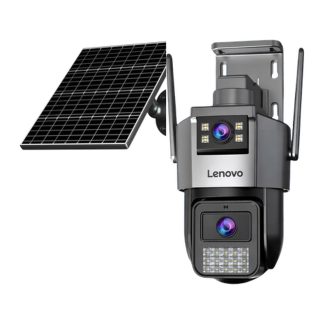 Lenovo G4S4 2x3MP 4G Dış Mekan Güneş Enerjili PT Güvenlik Kamerası - 2 Lensli, 7/24 Kayıt (AOV)