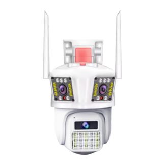 ONQAM RX-45AI 3x2MP 4G Dış Mekan PT Güvenlik Kamerası - 3 Lensli, SIM Kartlı, 12V