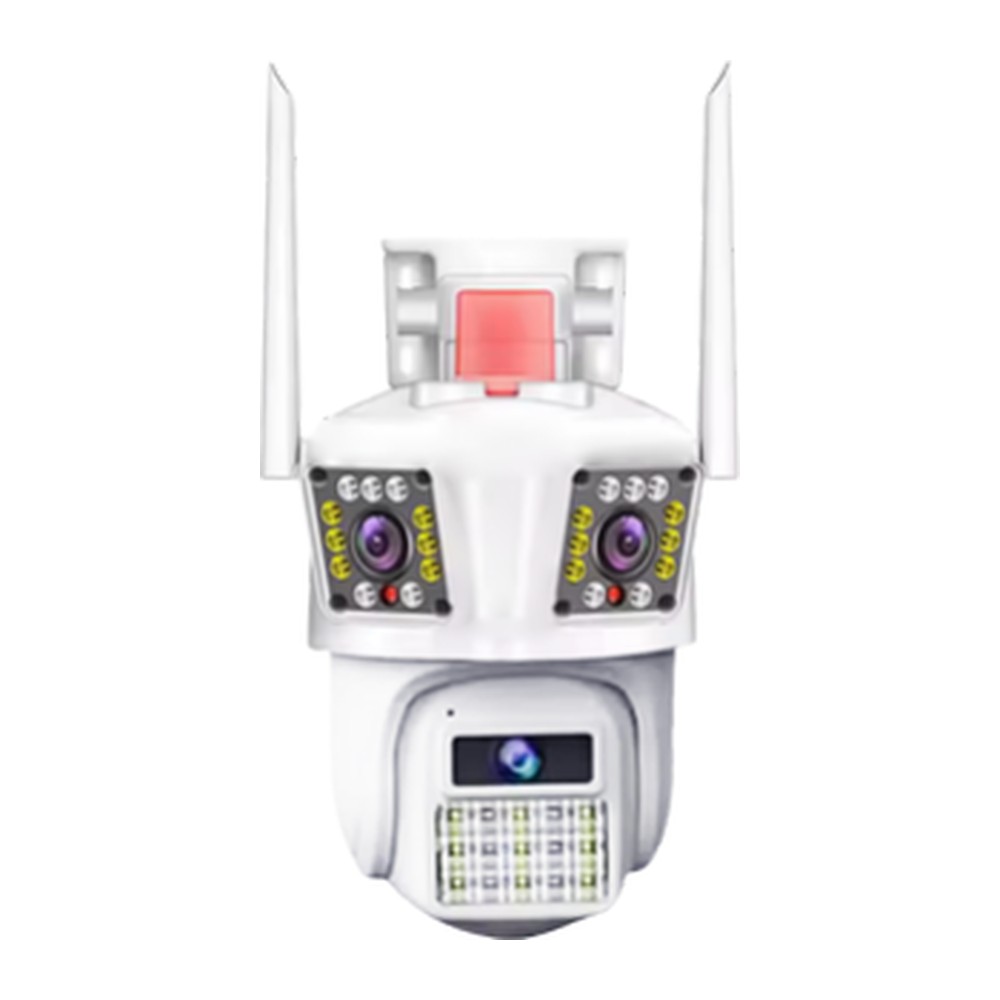 ONQAM RX-45AI 3x2MP 4G Dış Mekan PT Güvenlik Kamerası - 3 Lensli, SIM Kartlı, 12V