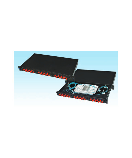 HCS PFO-12425-1U 24 Port LC Duplex Fiber Patch Panel Modülü (Boş)