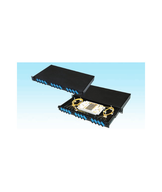 HCS PFO-12425-1U 24 Port LC Duplex Fiber Patch Panel Modülü (Boş)