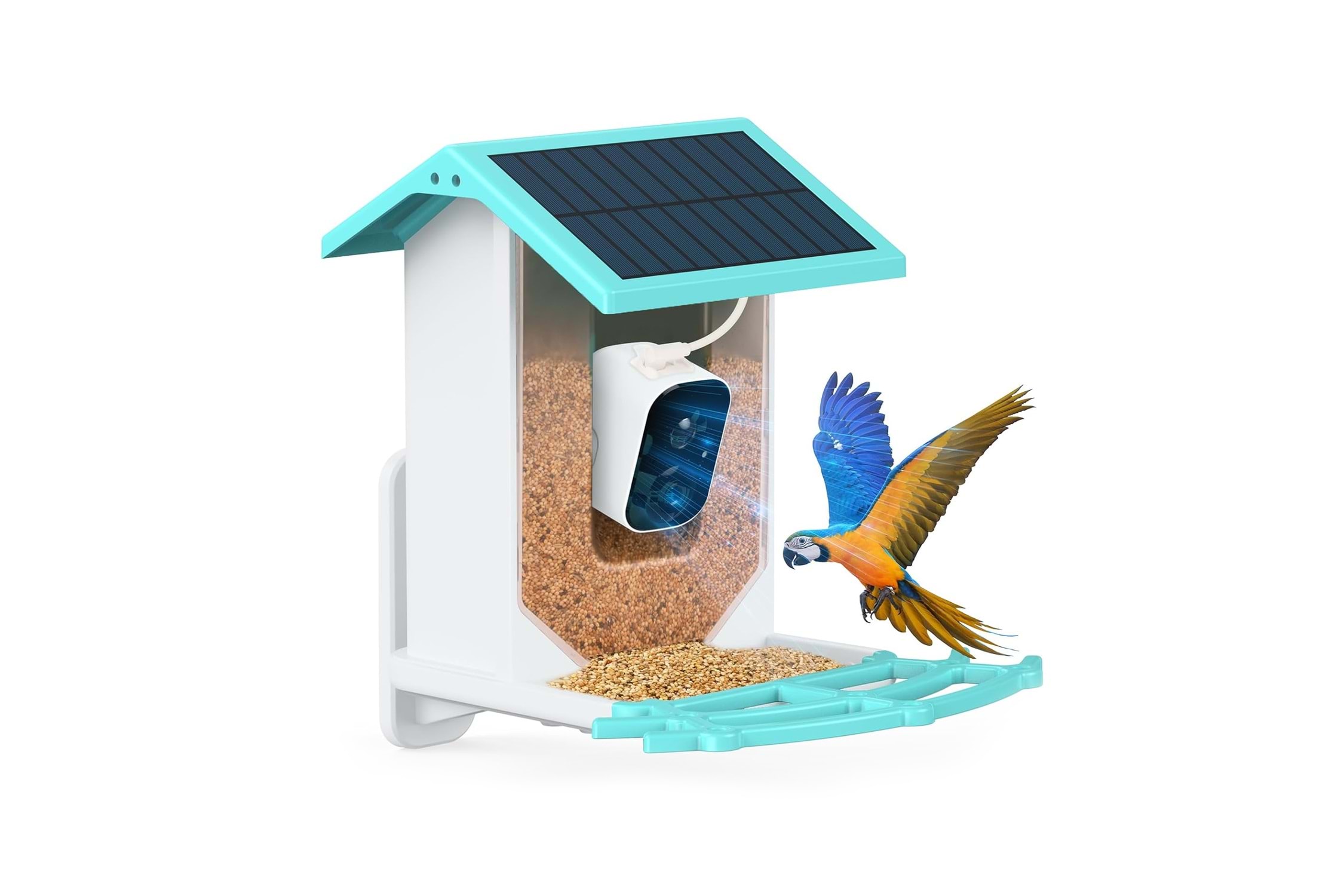 RXR V-S5 3MP Wi-Fi Güneş Enerjili Kuş Yemliği Kamerası (VicoHome)