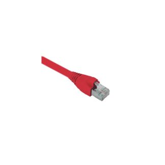 HCS T6A-00486-A06 CAT6A S/FTP LSOH Patch Kablo 10 m Kırmızı