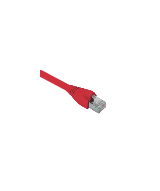 HCS T6A-00486-A06 CAT6A S/FTP LSOH Patch Kablo 10 m Kırmızı