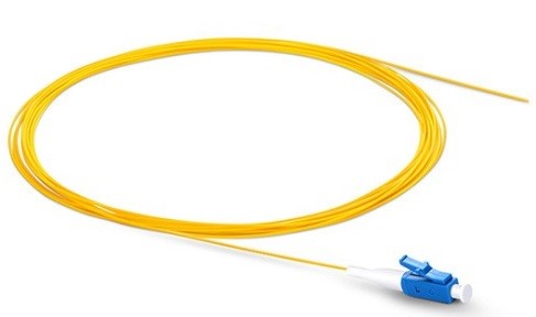 HCS T91-B068-10 SM LC Simplex Fiber Pigtail 1 m