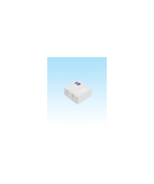 HCS WMM-00203 2 Port Sıva Üstü Priz Kutusu (Boş, Toz Kapaklı)